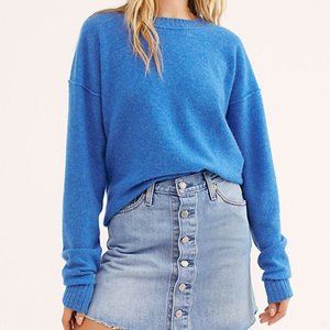 Free People cashmere crew sweater